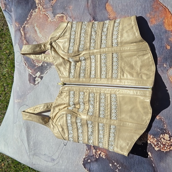 Vintage 90's Shape FX Leather Corset Bustier Sixe 16 NWT - Picture 9 of 9